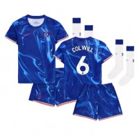 Chelsea Levi Colwill #6 Replica Home Minikit 2024-25 Short Sleeve (+ pants)